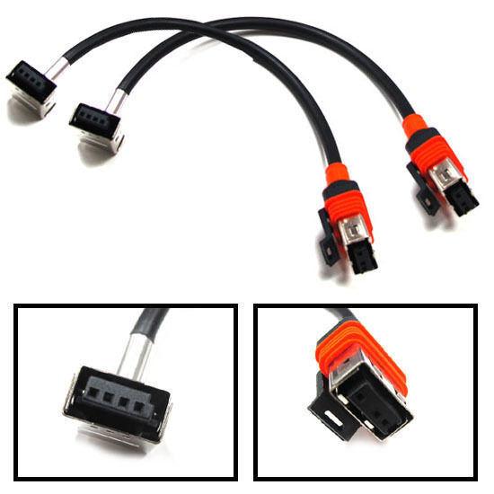 2-Pack D1S D1R HID Xenon Bulb Replacement Kit with Power Cords & Cables - Compatible with D1 HID Ballasts - Perfect for Car Headlight Upgrades & Vehicle Lighting Replacement