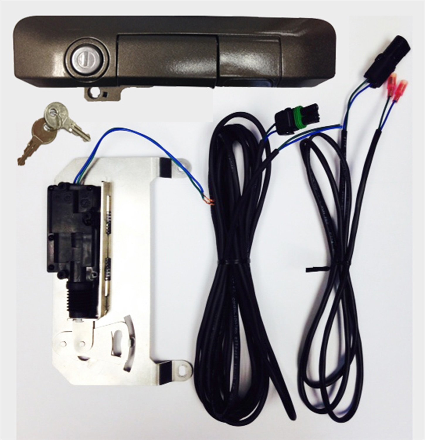 Pop & Lock PL85506 Pyrite Mica Power Tailgate Lock for Toyota Tacoma (2005-2023) - Smart Keyless Entry & Anti-Theft Protection - Perfect for Truck Security & Off-Road Adventures