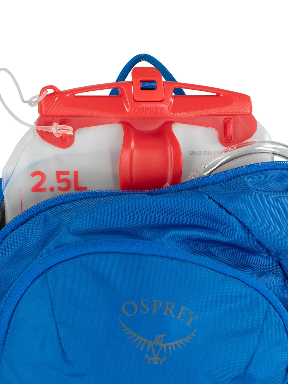 Osprey Siskin 8 Hydration Backpack for Men - Lightweight Cycling Hydration Pack with 2.5L Water Bladder - Perfect for Mountain Biking, Hiking & Outdoor Adventures
