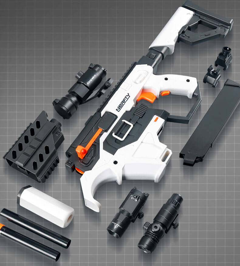 Sembylon Vector Electric Dart Blaster - High Performance Foam Dart Toy Gun for Outdoor & Indoor Nerf Battles, Team Games & Target Practice - Perfect for Kids, Teens & Adults