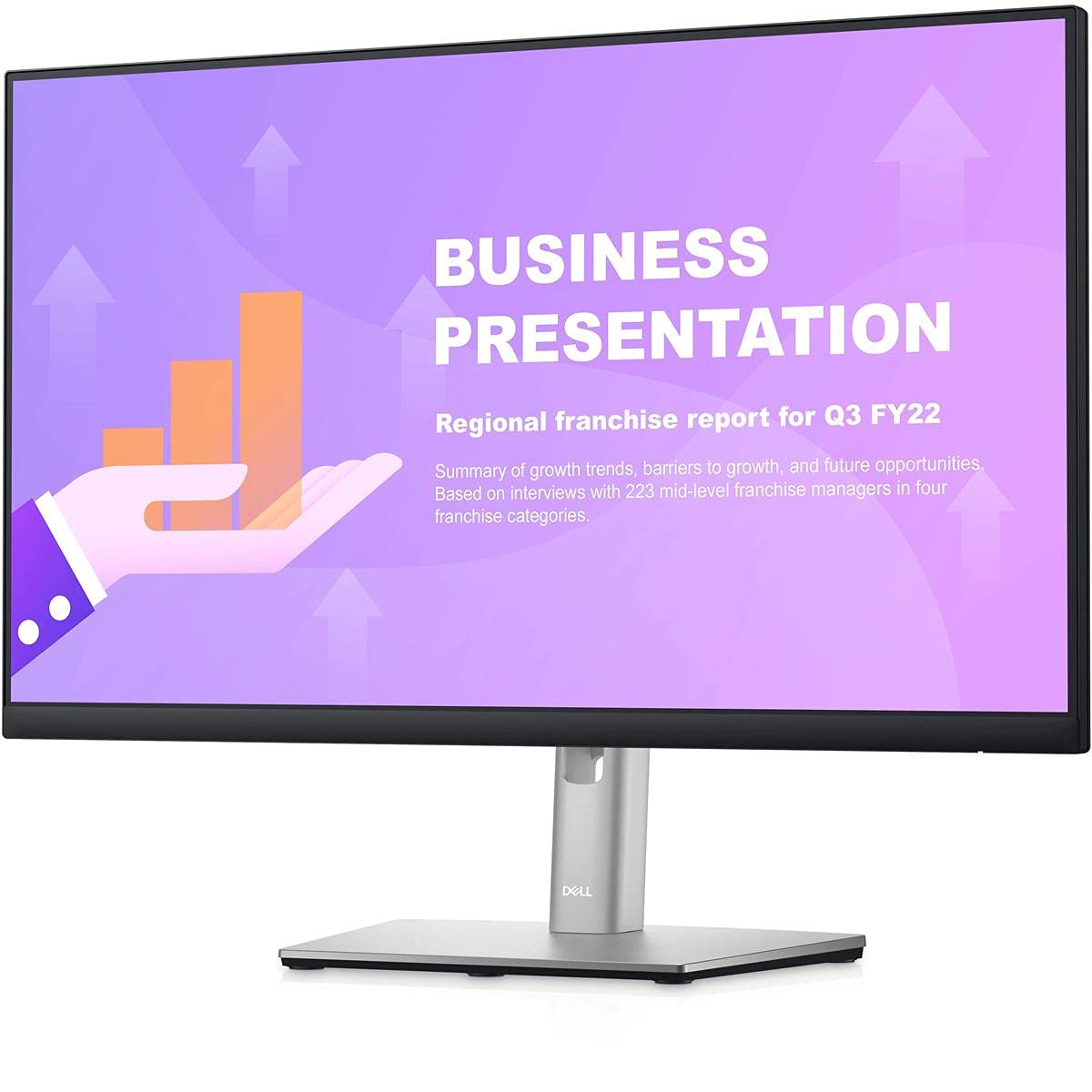 Renewed Dell P2422HE 23.8-Inch Full HD IPS Monitor with USB-C, DisplayPort & HDMI - Ideal for Home Office, Gaming & Professional Workstations