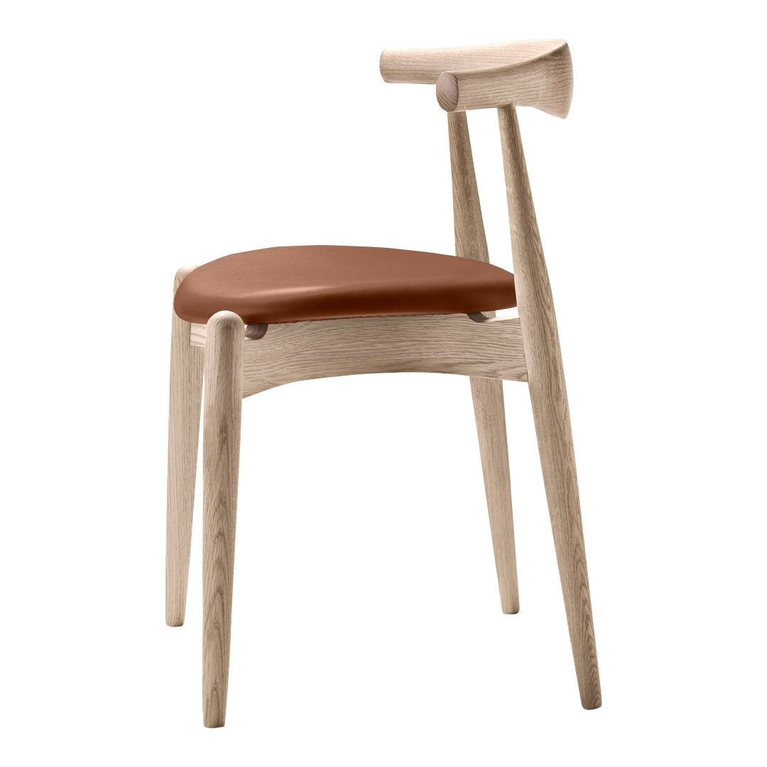 CH20 Elbow Chair - Solid Wood Modern Accent Chair for Living Room, Bedroom & Office - Comfortable Armchair with Ergonomic Design for Relaxing & Reading