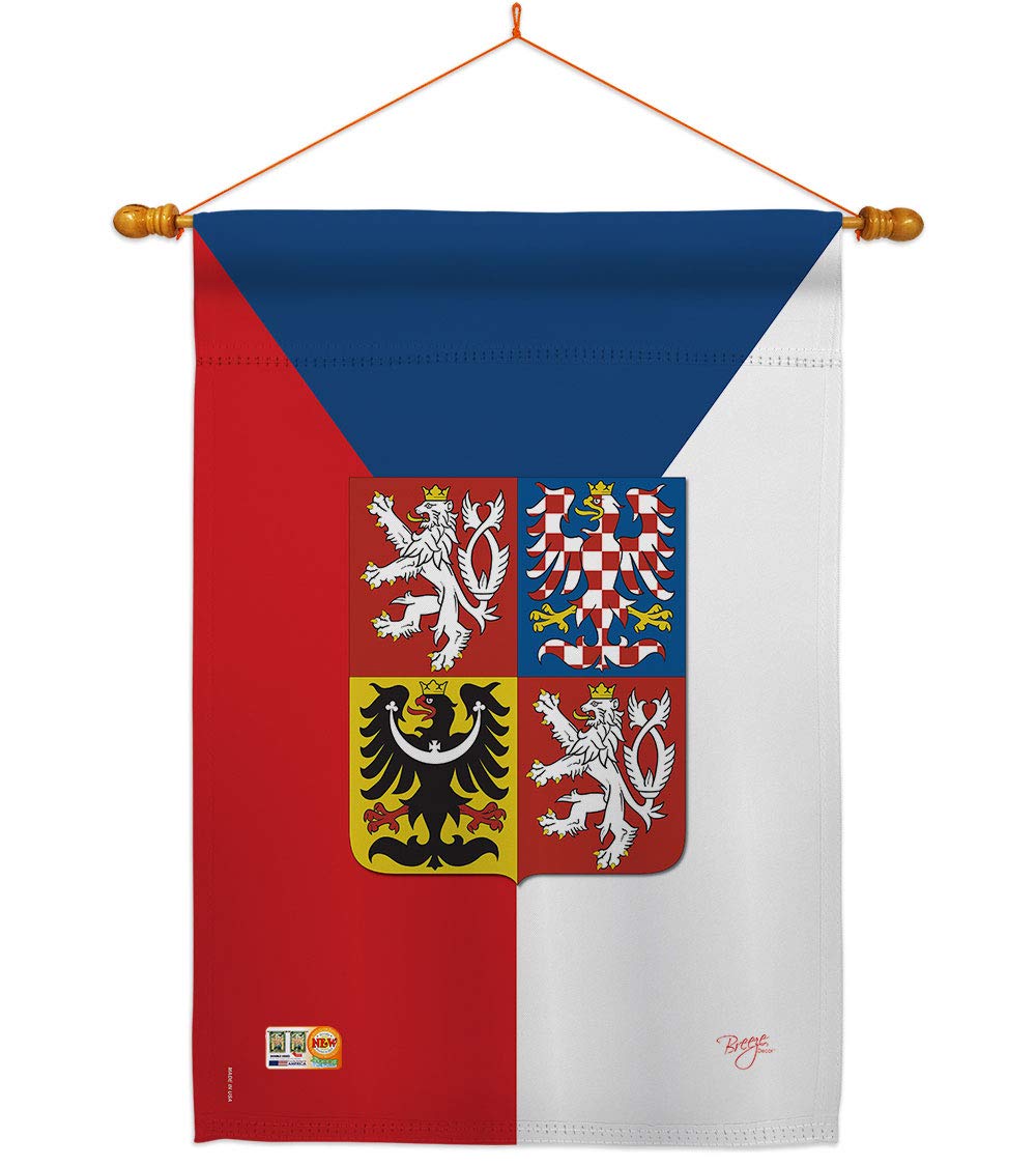 Czech Nationality Decorative Flag Set 28