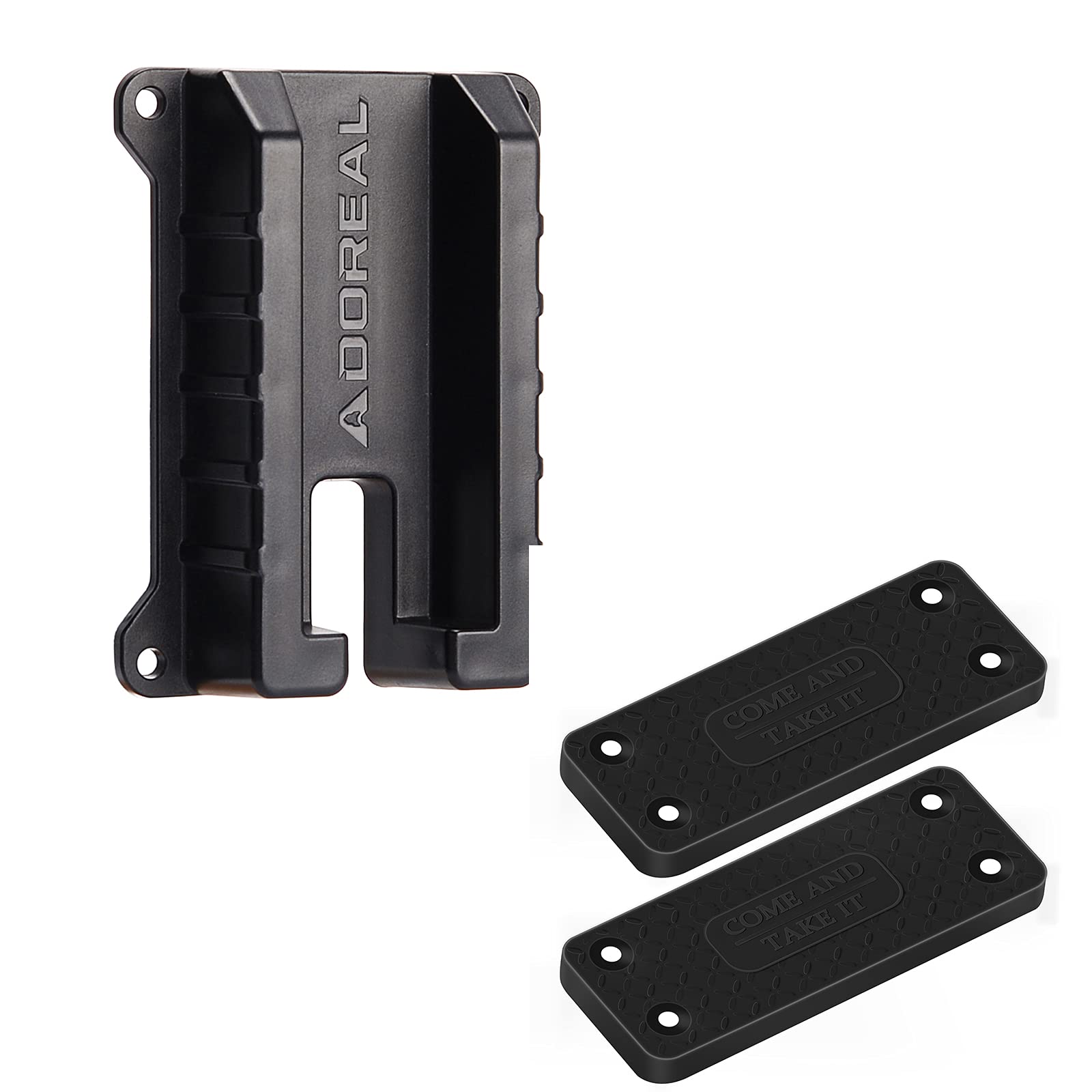 Adoreal 2 Pack Magnetic Gun Mount with Pistol Magnet - Secure Vehicle Gun Holster for Pistols & Handguns | Perfect for Car, Truck & Off-Road Use