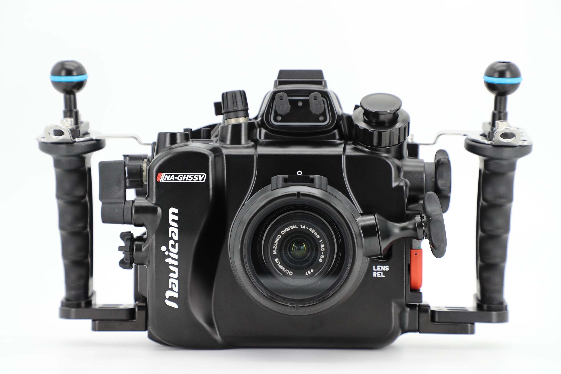 Waterproof Underwater Housing for Panasonic Lumix GH5/GH5S/GH5II Cameras - HDMI 2.0 Support - Ideal for Scuba Diving, Snorkeling & Underwater Photography