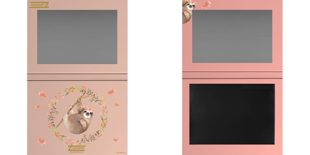 Custom Extra Large Z Palette - Magnetic Makeup Palette for Eyeshadows & Blush - Perfect for Travel & Professional Makeup Artists