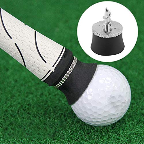 Golf Ball Retriever Suction Cup - Putter Grip Accessory for Easy Golf Ball Pickup | Perfect for Driving Range, Practice & Course Use