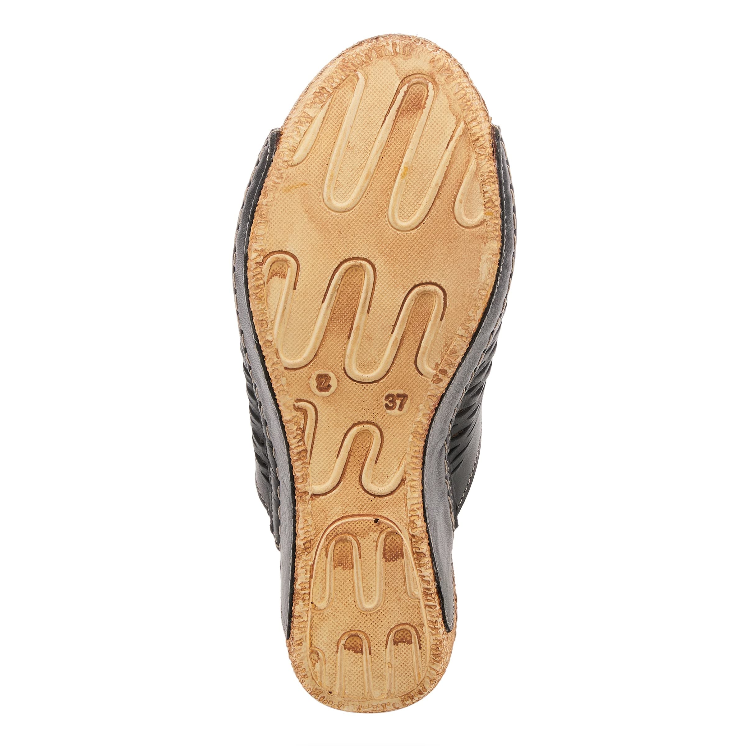Spring Step Women's Cunacena Comfortable Slip-On Slippers - Cozy House Shoes for Indoor Relaxation, Lounging & Spa Days