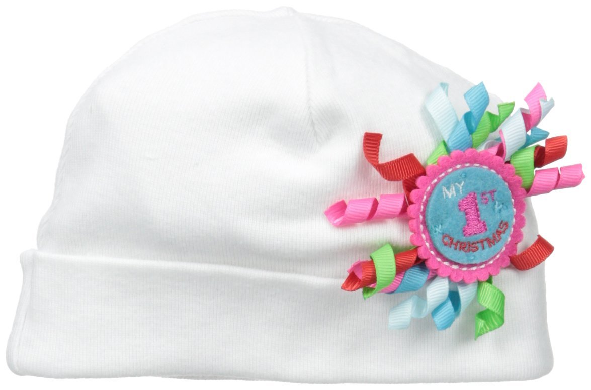 Baby Girls First Christmas Hat - Adorable Holiday Photo Outfit