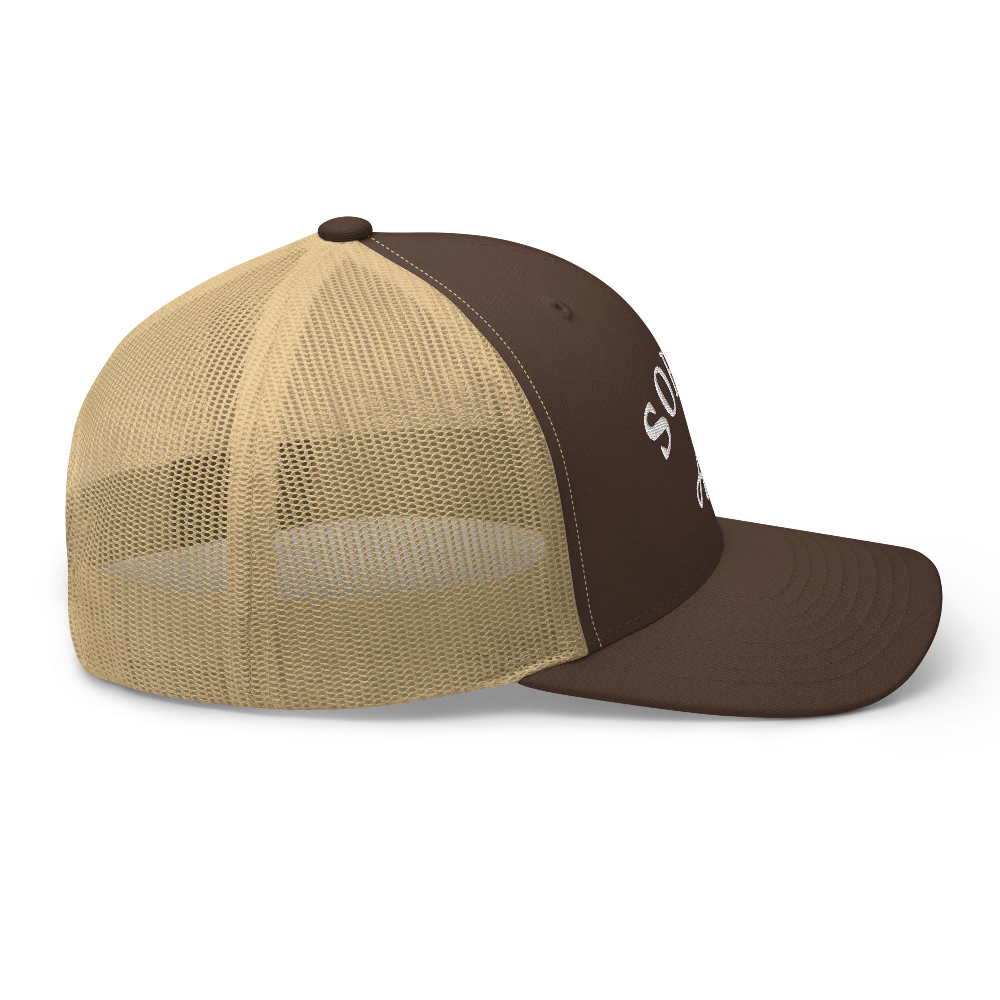 Sober AF Embroidered Trucker Hat - Funny Novelty Baseball Cap for Men & Women - Perfect for Parties, Festivals, and Everyday Wear