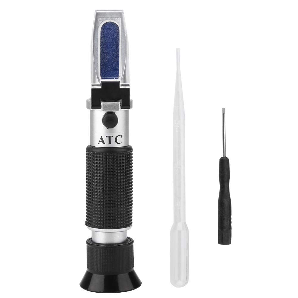 RZ134 Digital Refractometer - 2-in-1 Brix & Salinity Tester for Honey, Beer, Wine, Food, Soup | Accurate Sugar Content & Salt Concentration Measurement | Perfect for Home Brewing, Beekeeping, Cooking & Food Processing