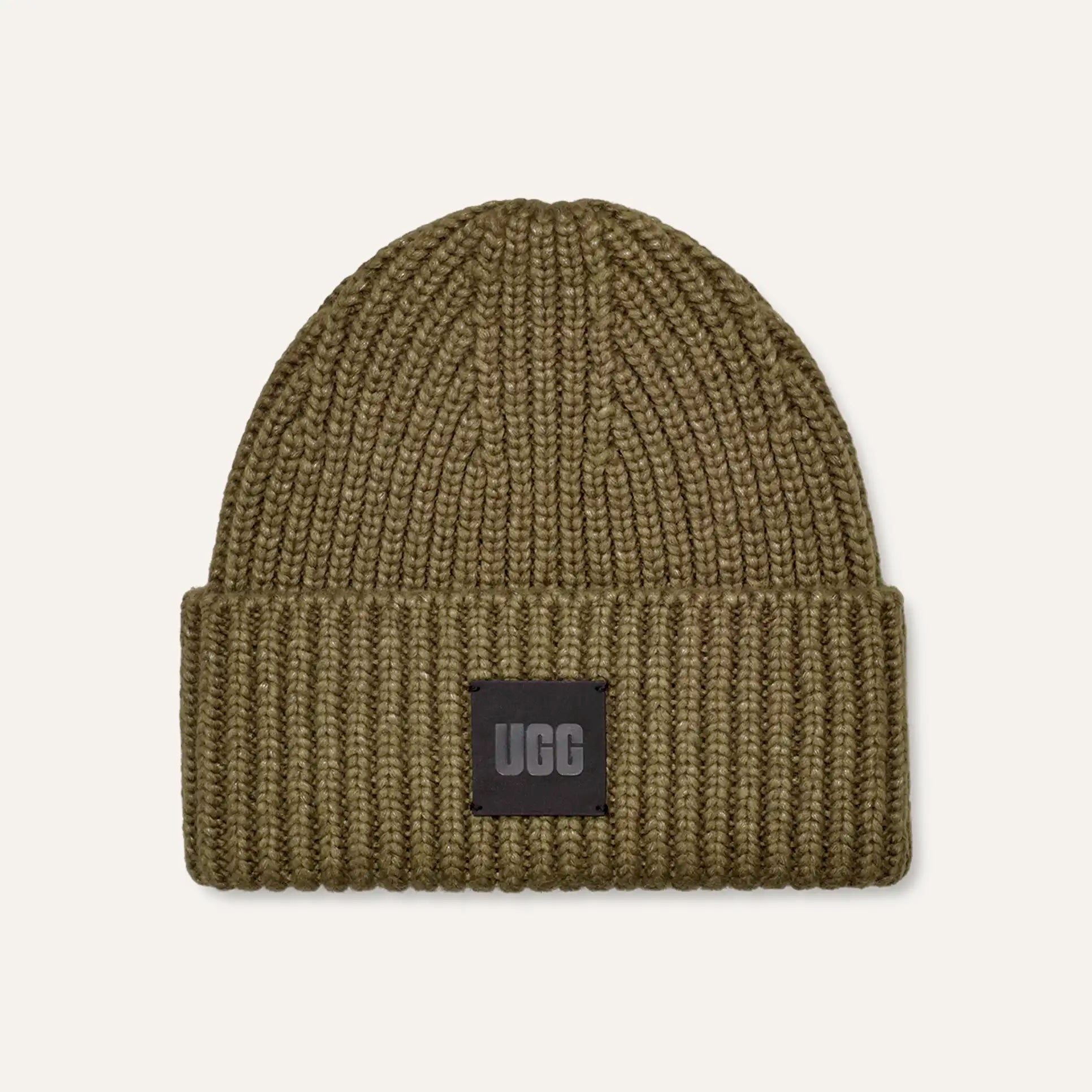 UGG Unisex Chunky Rib Beanie - Warm Winter Knit Hat for Men & Women - Perfect for Skiing, Snowboarding & Cold Weather Activities