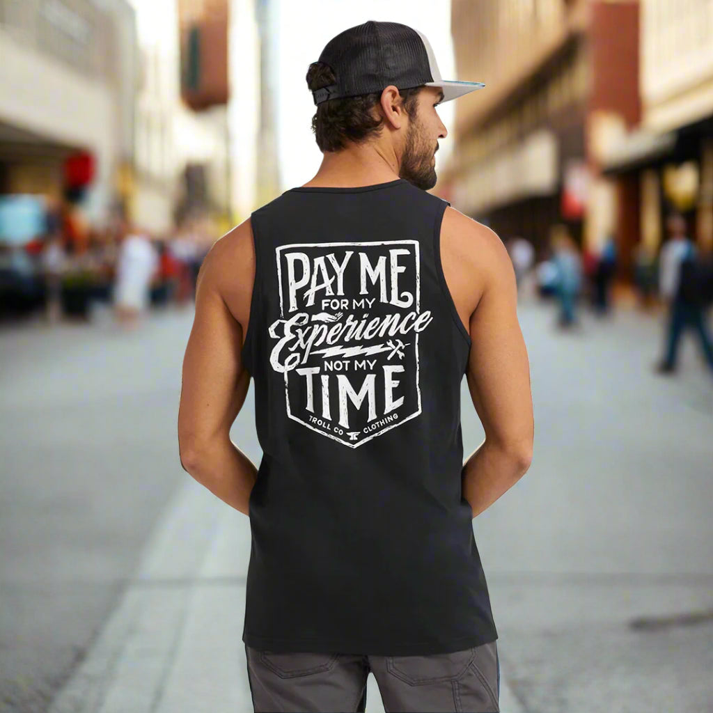 DHCM Pay Me Tank Top - Women's Casual Sleeveless Shirt for Summer, Gym, and Streetwear Fashion