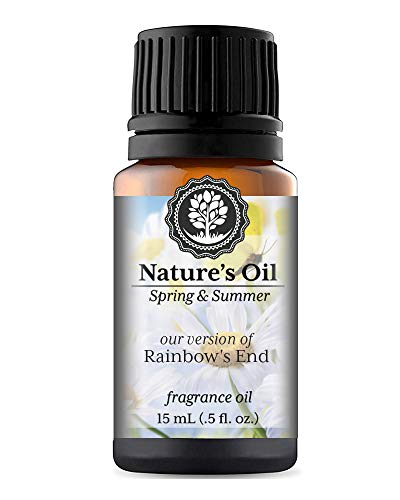 Rainbow's End Fragrance Oil - 15ml Essential Oil for Aromatherapy, Soap Making, Candles, Lotion, Home & Linen Spray - Perfect for Diffusers, Bath Bombs, DIY Slime & Relaxation