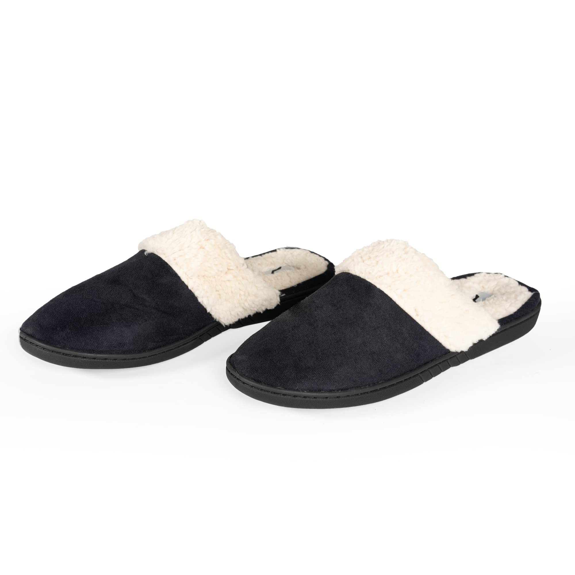 **NORTY Men's Memory Foam Slip-On Clog Slippers - Comfortable Indoor House Shoes for Relaxation & Lounge Wear**