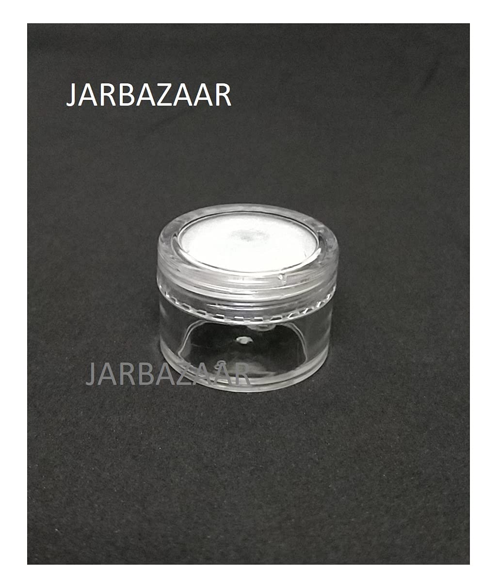 JARBAZAAR Super Saver Pack of 20 - 15g Empty Lip Balm Jars for DIY Cosmetics, Lip Scrubs & Body Butter | Perfect for Homemade Lip Care, Gift Packaging & Small Batch Production