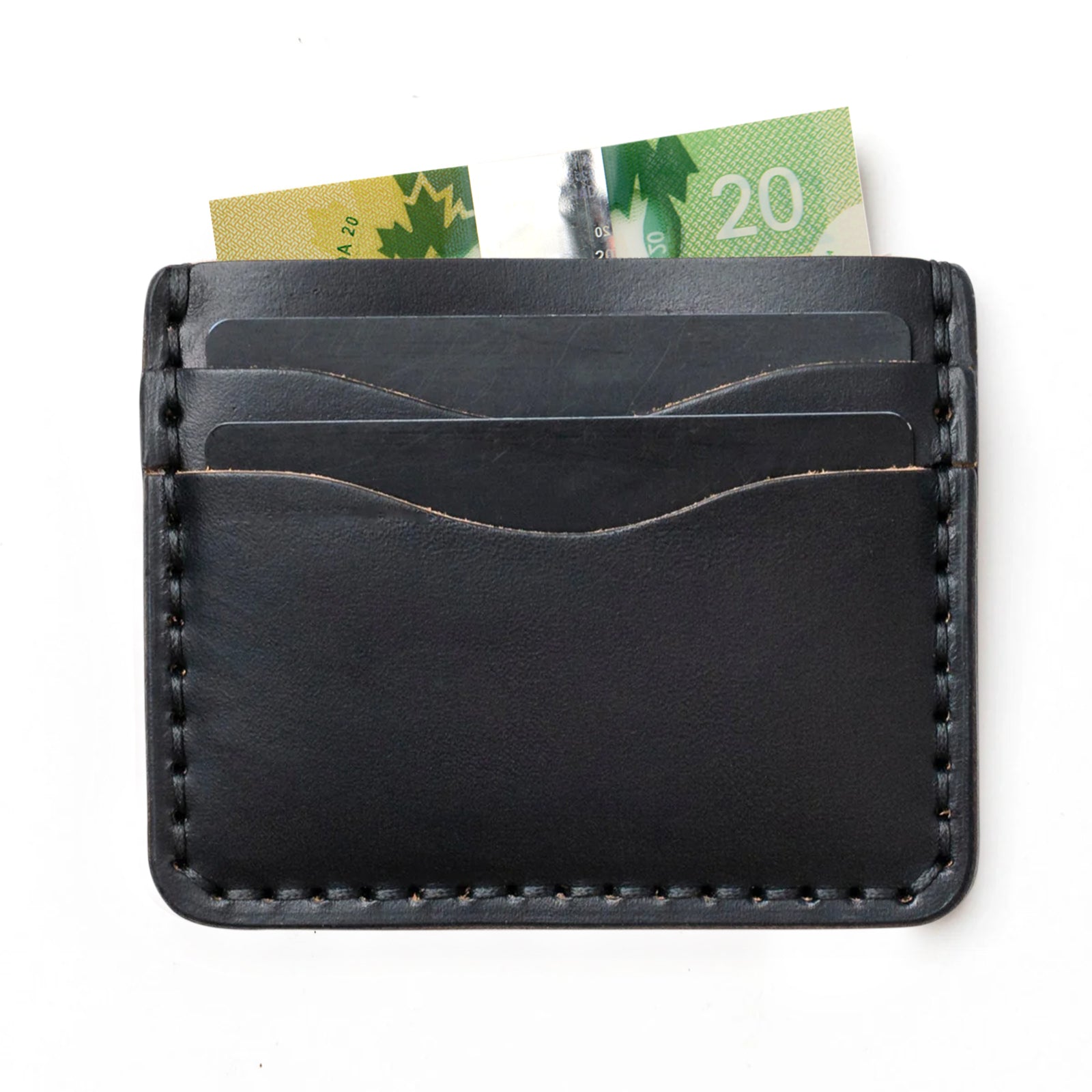 Genuine Leather RFID Blocking ID Wallet for Men & Women - Slim Bifold Card Holder for Travel, Business & Everyday Use