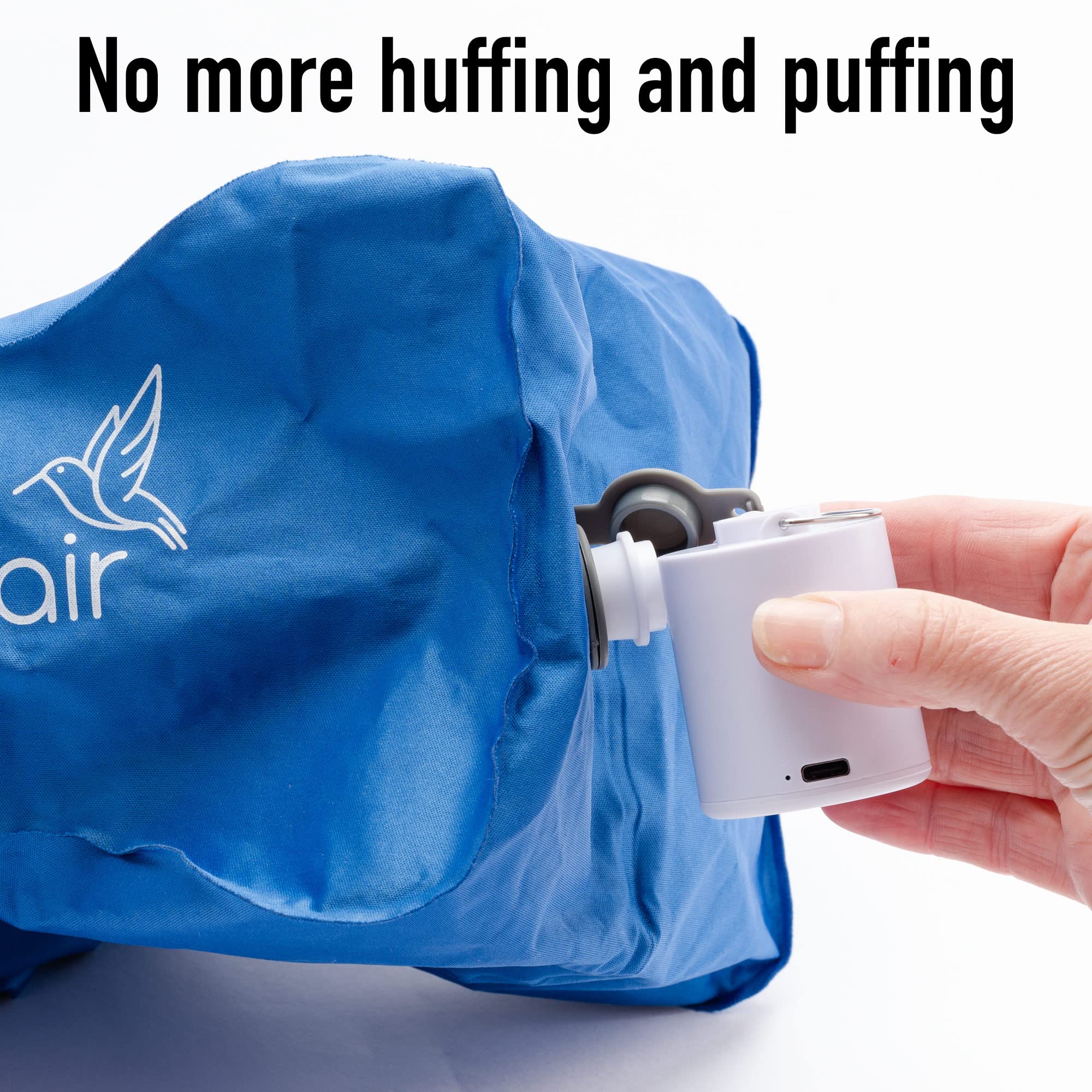Inflatable Hair Washing Basin with Shower Bag & USB Pump - Portable Hair Wash Station for Home, Salon & Travel - Detox Sink for Locs, Braids & Wigs - Rechargeable Mini Air Pump Included