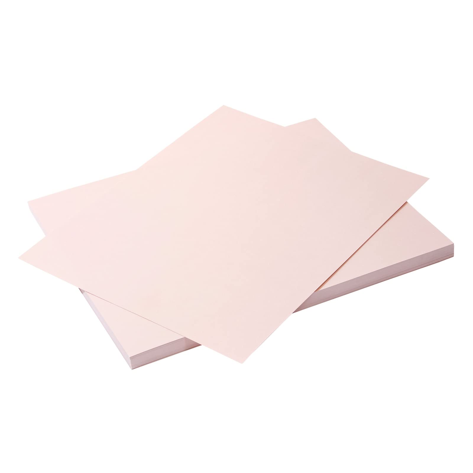 Premium 48 Sheets Pink Metallic Shimmer Cardstock Paper for DIY Crafts - Double-Sided 250gsm Heavyweight Paper for Greeting Cards, Wedding Invitations, Scrapbooking (8.5 x 11 Inches) - Perfect for Party Decorations, Gift Wrapping & Handmade Projects