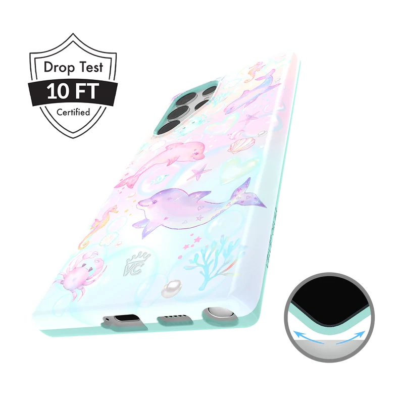 Aqua Angels Samsung Phone Case - Durable Protective Cover for Samsung Galaxy Series | Perfect for Everyday Use, Travel & Outdoor Activities