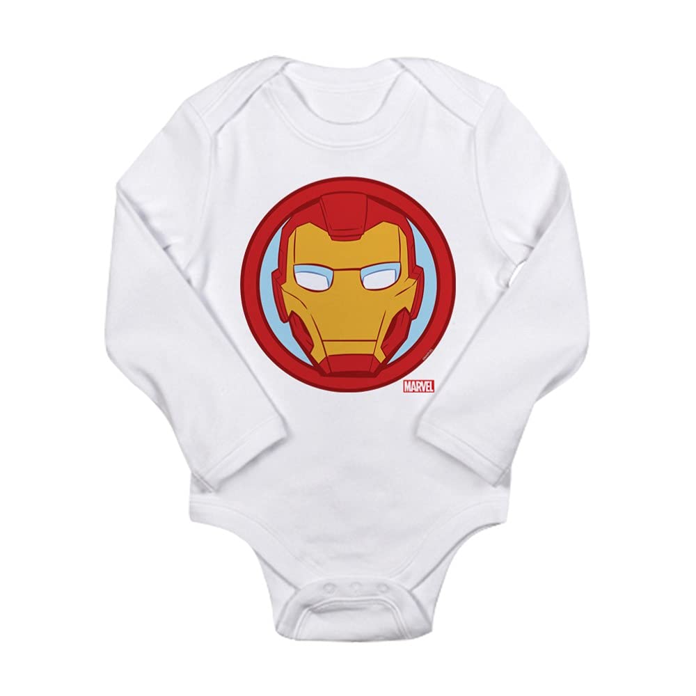 Iron Man Baby Bodysuit - Superhero Onesie for Infants & Toddlers - Perfect for Halloween, Cosplay & Everyday Wear