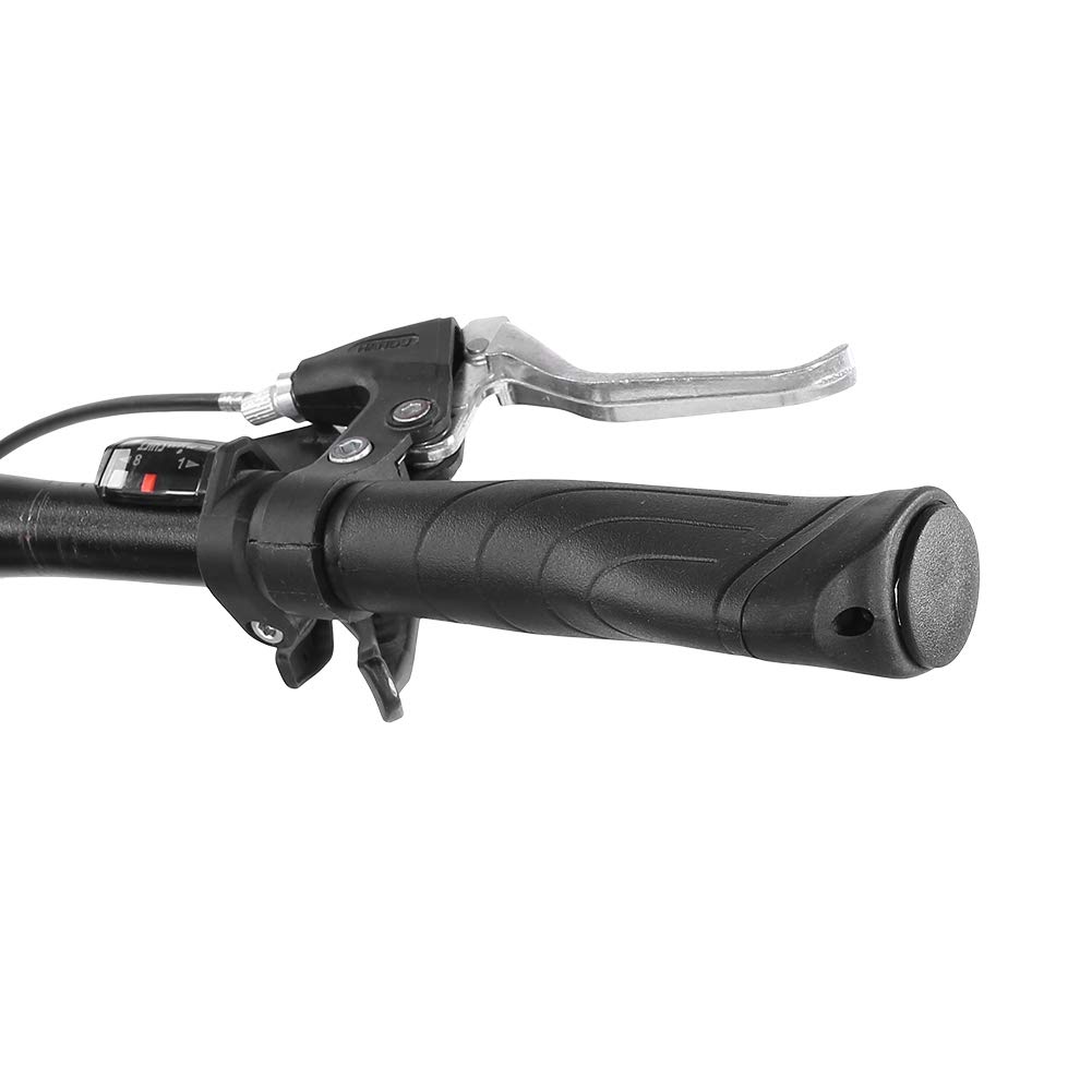 **ANKROYU Mountain Bike Grips - Ergonomic, Anti-Slip Short & Long Bicycle Handles for MTB, Folding Bikes - Perfect for Trail Riding, Commuting & Off-Road Adventures**
