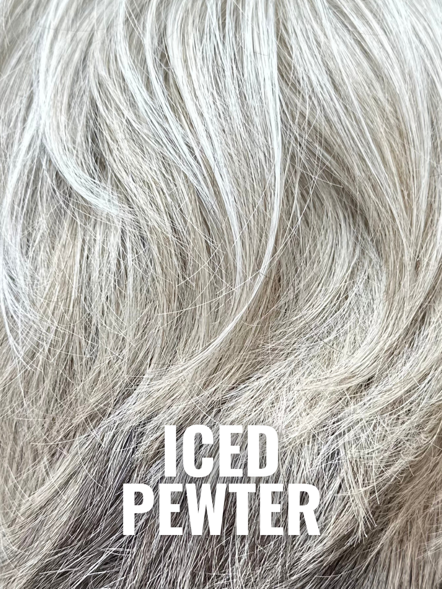 Jet Setter Iced Pewter Jewelry - Elegant Necklace for Women, Perfect for Travel & Everyday Wear