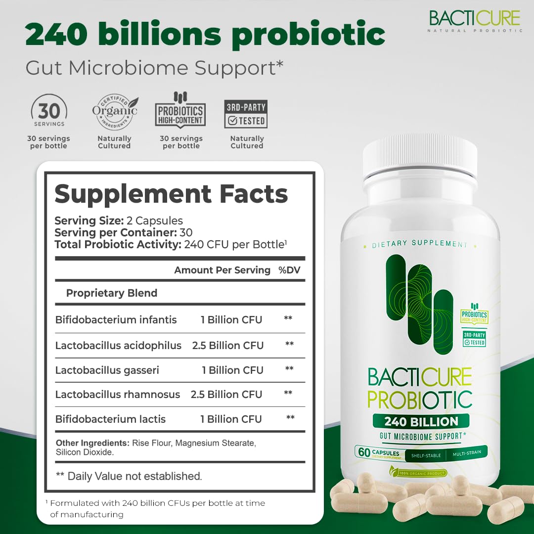 Natural Immune Support Supplement - Set of 3 Bottles (60 Capsules Each) with Patented Formula | Boost Immunity & Wellness | Perfect for Daily Health Routine & Travel