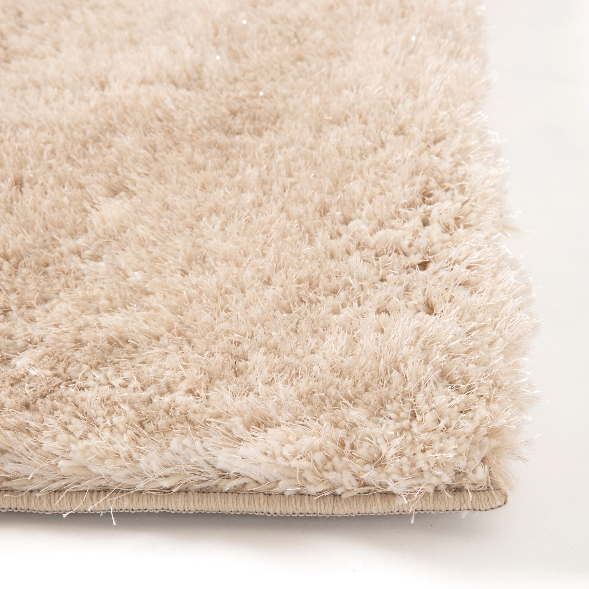 Kaste Memory Foam Rug - Small Light Beige 1400 X 1000mm - Soft Anti-Slip Floor Mat for Living Room, Bedroom & Nursery