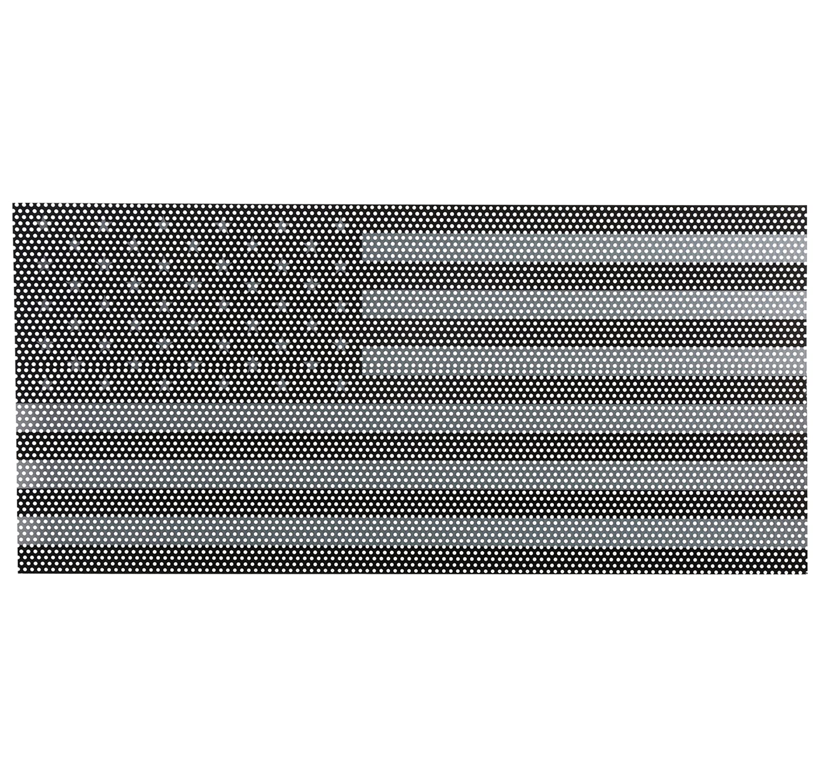 u-Box Wrangler Flag Grill Insert & Front Bug Screen Mesh Grille for 2007-2018 Jeep JK & Wrangler Unlimited - Jeep Accessories for Off-Roading & Customization
