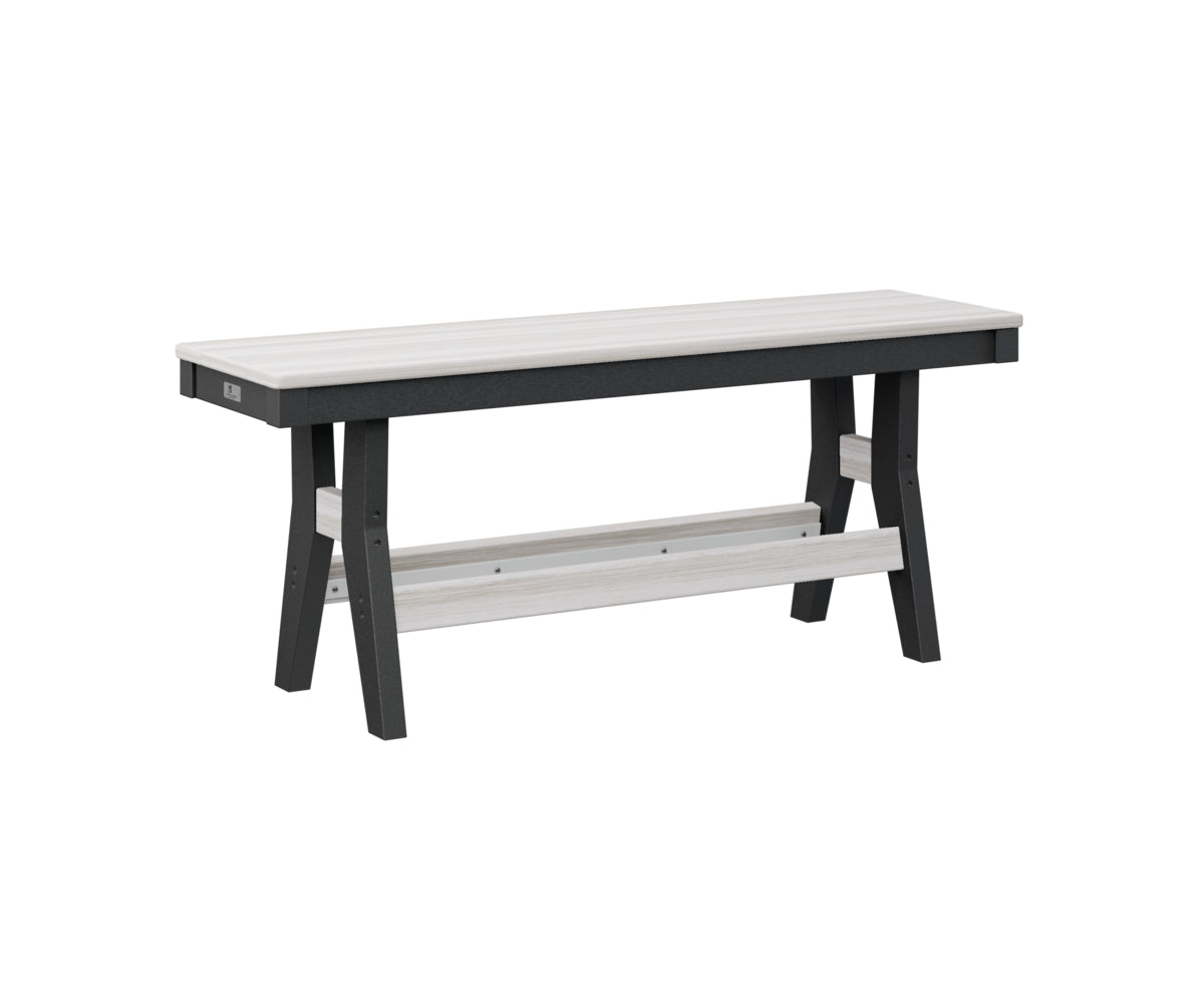 Berlin Gardens Harbor 44 Dining Bench - Outdoor Patio Furniture, Weather-Resistant Wooden Dining Bench for Garden, Deck, Backyard - Perfect for Entertaining and Relaxing
