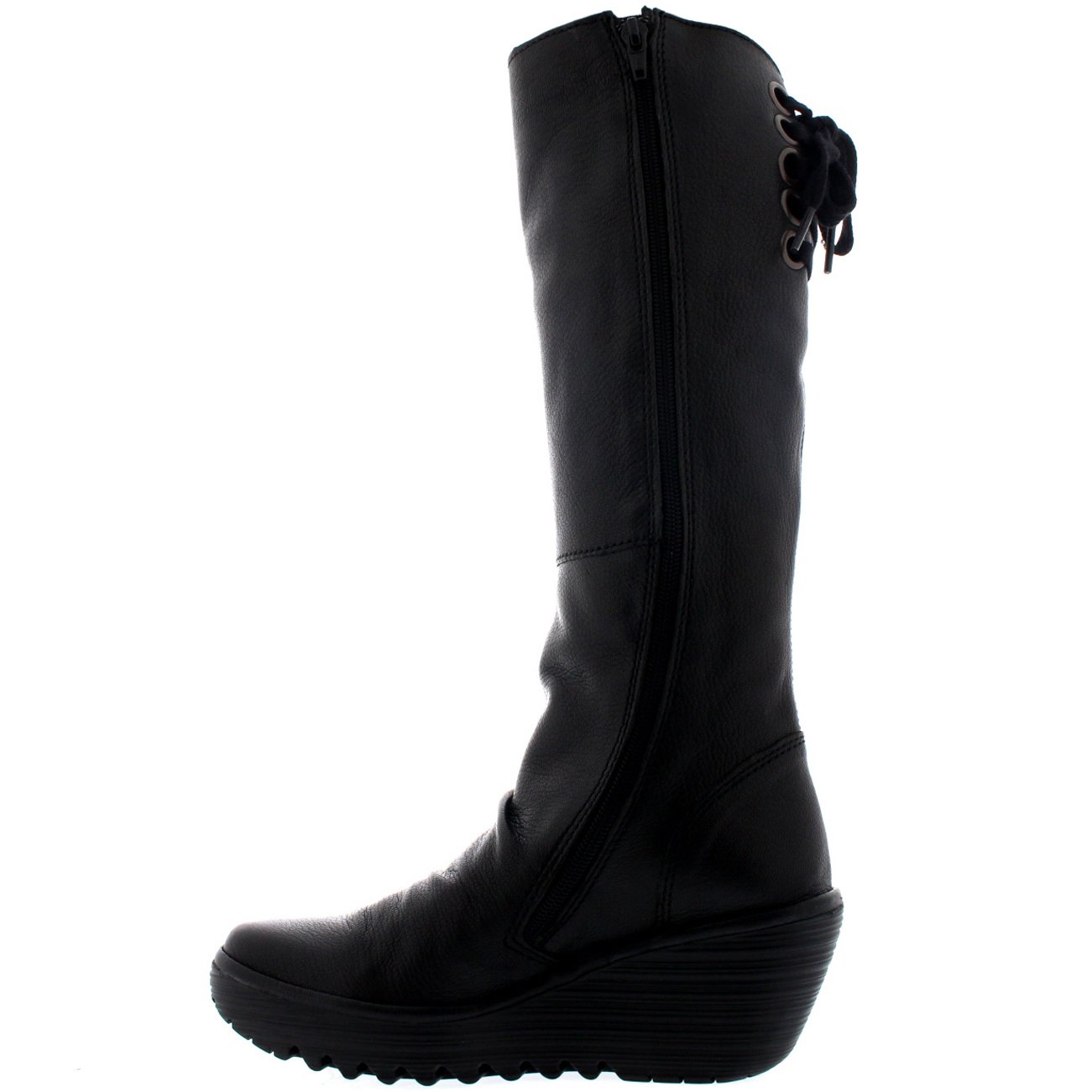 Fly London Women's High Boots - Waterproof Winter Ankle Boots with Chunky Heel | Fashionable Ladies Booties for Cold Weather, Rain & Snow | Perfect for Outdoor Activities, Work & Casual Wear