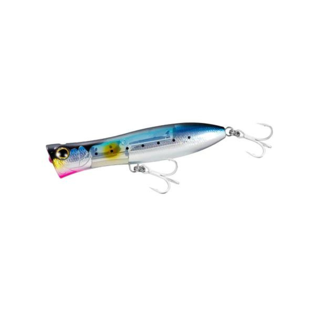Shimano Ocea Bomb Dip 170F Flash Boost Topwater Popper Fishing Lure - Saltwater & Freshwater Bass Fishing for Surf, Pier, and Boat Anglers