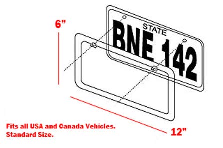 Taekwondo Chrome License Plate Frame - Durable Metal Car Tag Holder for Martial Arts Enthusiasts - Perfect for Dojo Members, Tournaments & Taekwondo Pride Display