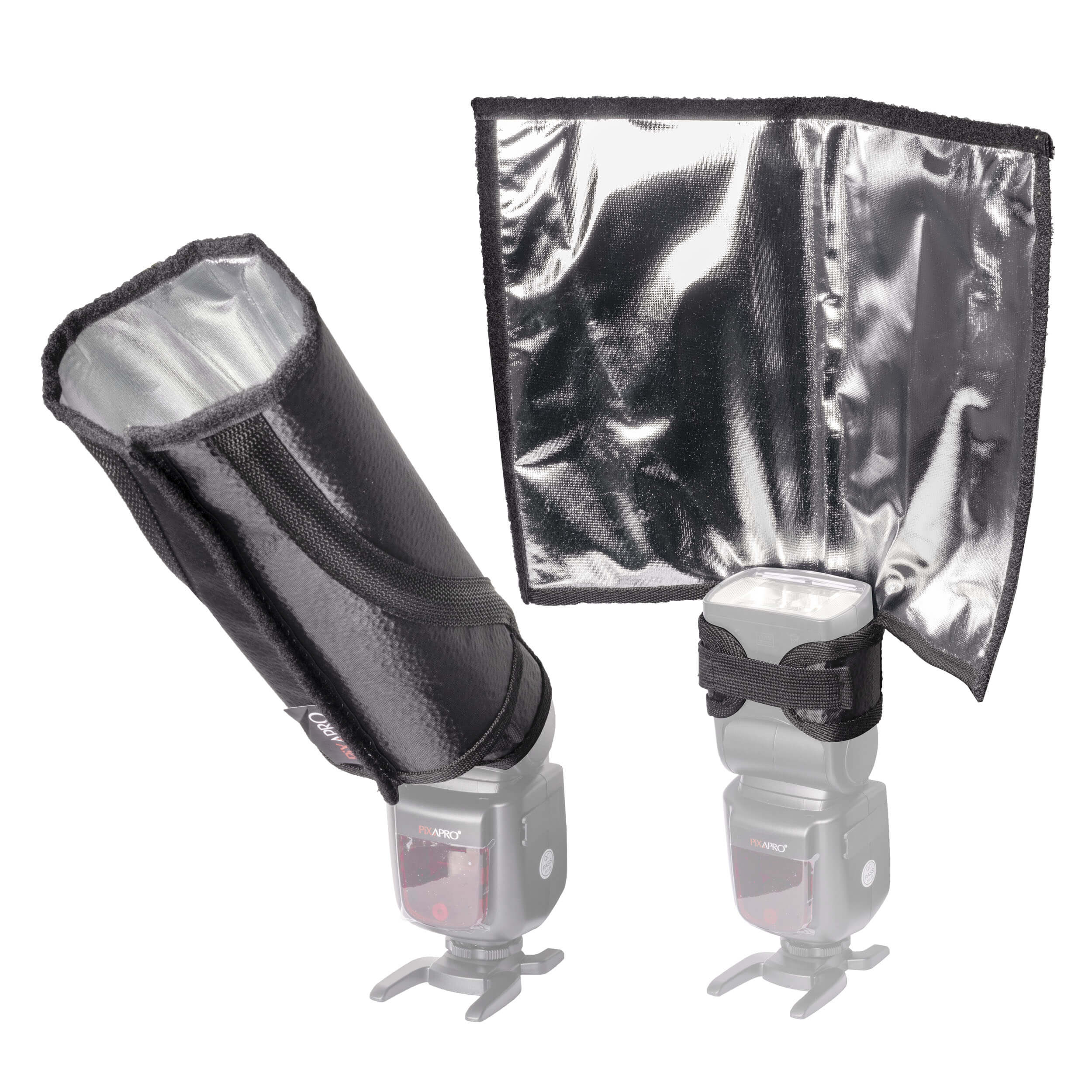 Portable & Lightweight Photography Reflector Bounce Card with Snoot Speedlite - Perfect for Studio Lighting, Outdoor Shoots & Speedlight Flash Photography