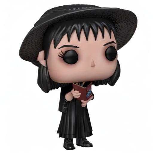 Funko Pop Movies: Lydia Deetz with Handbook Collectible Figure - Beetlejuice Inspired Vinyl Toy for Fans & Collectors - Perfect for Home Display, Office Decor, and Gift Giving