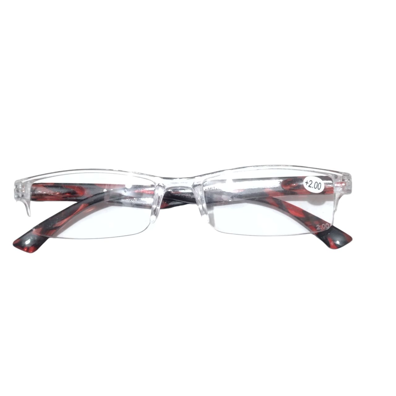 Rimless Reading Glasses +2.00 Power for Men and Women - Lightweight Comfort for Reading, Computer Work & Daily Use