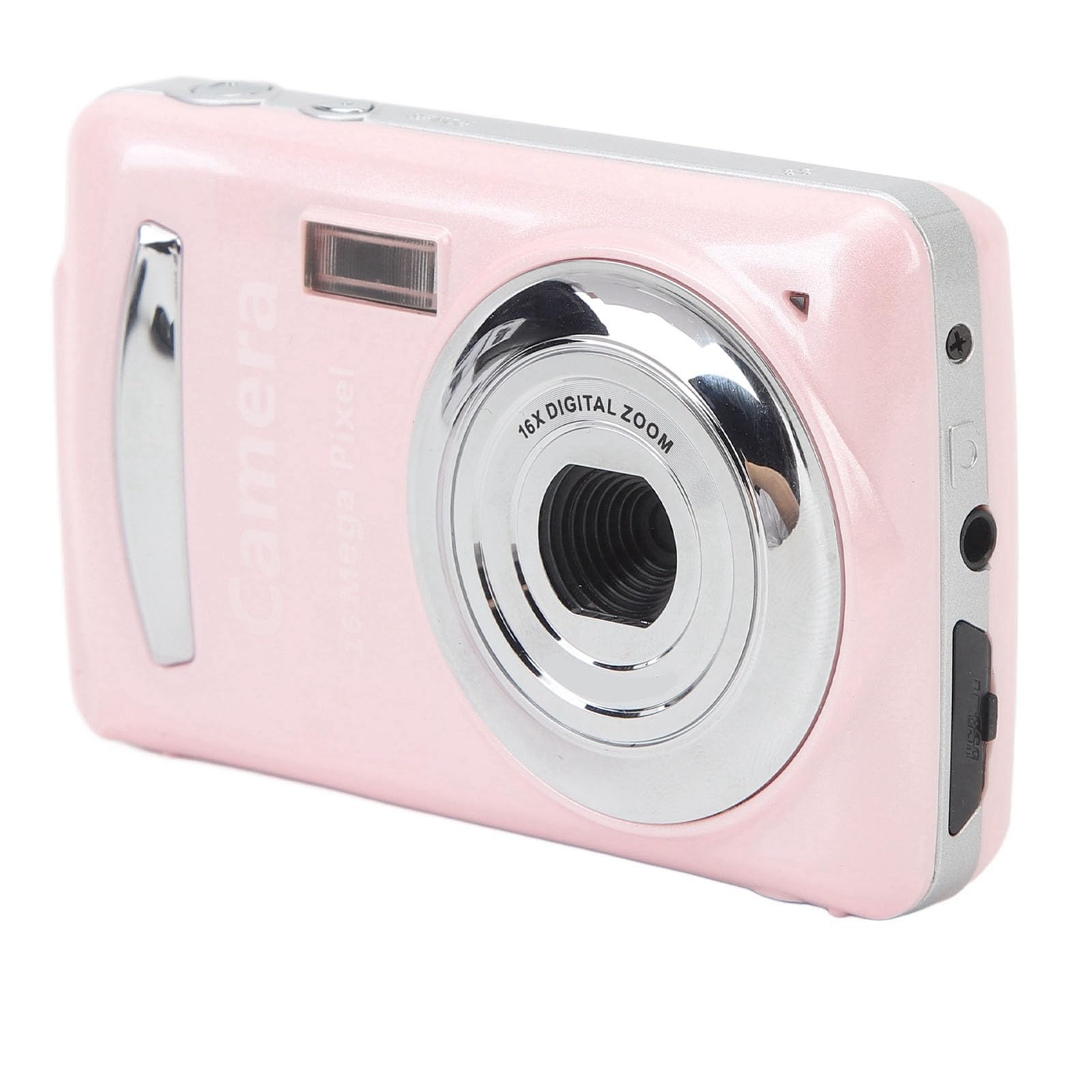 Compact Digital Camera with Multi-Axis Stabilization - Portable ABS Travel Camera for Vlogging, Photography & Outdoor Adventures (Rose Gold) - Perfect for Travel, YouTube Videos & Everyday Shooting