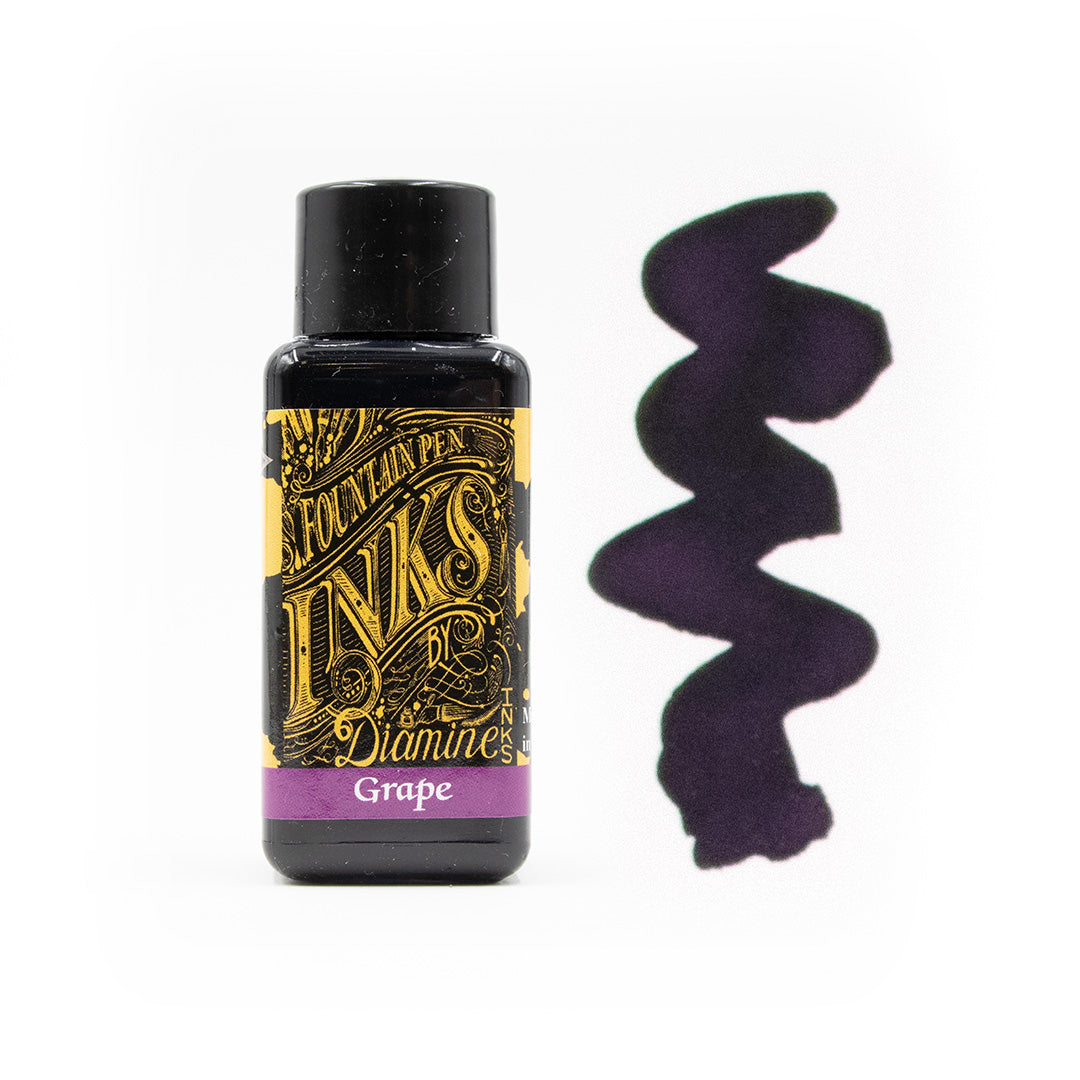 Premium Diamine Fountain Pen Ink 30ml Bottle - Vibrant Colors for Calligraphy, Journaling & Artistic Writing - Perfect for Fountain Pens, Dip Pens & Ink Drawing