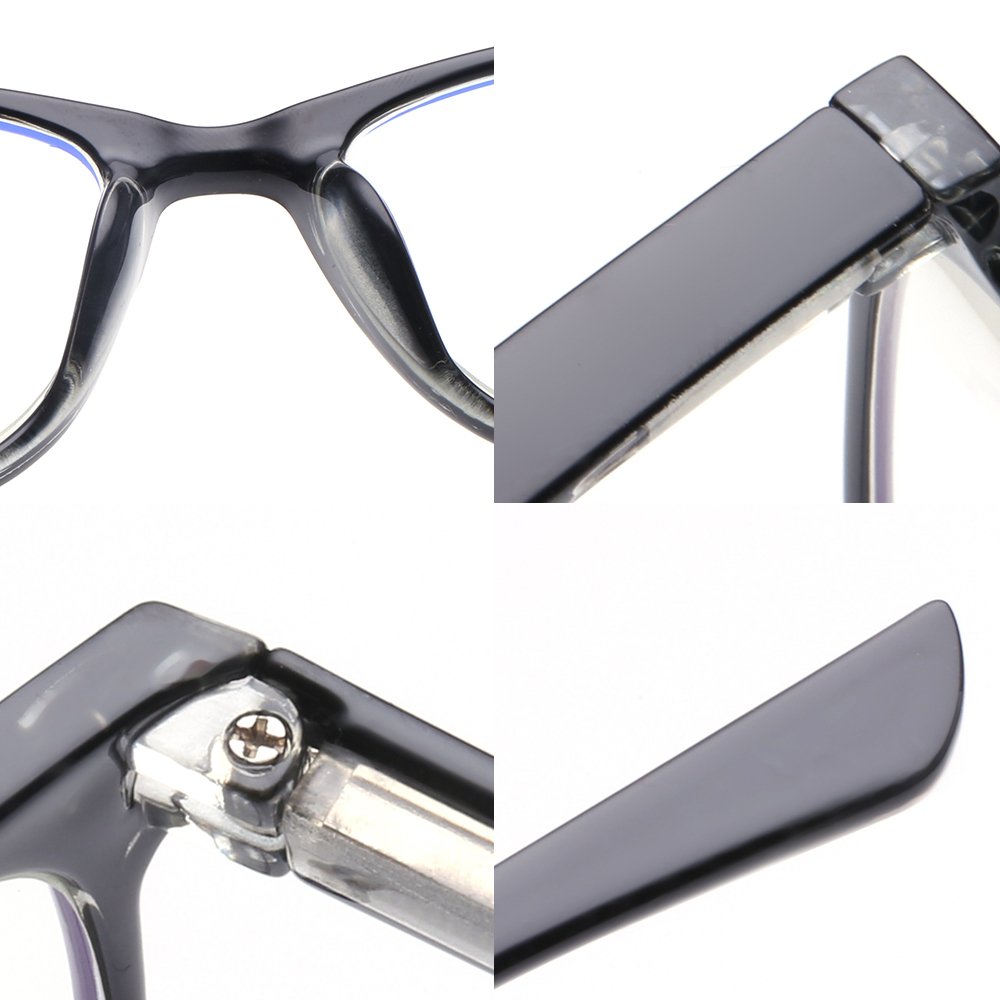 Suertree Blue Light Blocking Glasses for Computer & Gaming - Anti Eye Strain Glasses for Women & Men - Reduce Fatigue for Work, Study & Screen Time