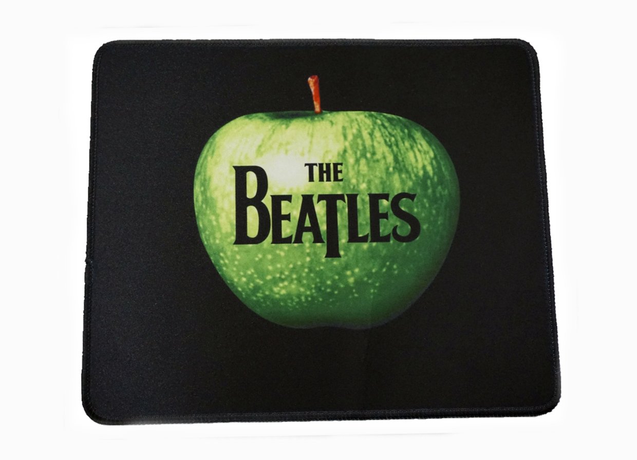 The Beatles HD Collection Mouse Pad - 12 x 10 Inches Rubber Gaming Mouse Mat for Computer & Laptop - Perfect Gift for Music Fans & Office Workers