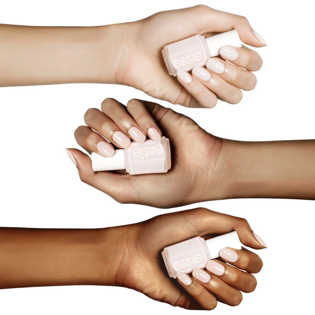 Essie Marshmallow 63 Nail Polish - Long-Lasting, Chip-Resistant Nail Lacquer for Manicures & Pedicures | Perfect for Everyday Wear, Special Occasions & Salon-Quality Nails at Home