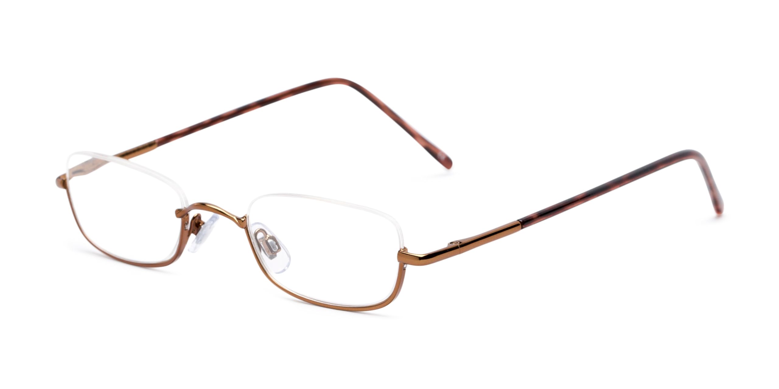 Premium Reading Glasses for Men & Women - Readers.com The Magnum Metal Rectangle Frame Readers (+1.00 to +4.00) | Ideal for Office Work, Reading Books & Computer Use