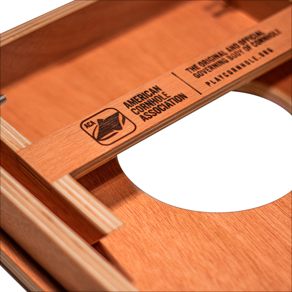 Premium Raw Wood Cornhole Boards Set - 1x2 ft Backyard Game for Outdoor Parties, BBQ, Tailgating & Family Fun