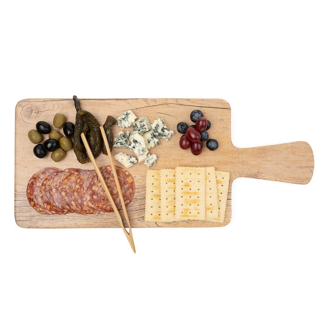 7 Inch Natural Bamboo Wooden Serving Tongs - 10 Pack Curved Disposable Kitchen Tongs for Cheese, Muffin, Fruits, Bacon & Bread - Perfect for Breakfast, BBQ, Picnics & Buffet Serving