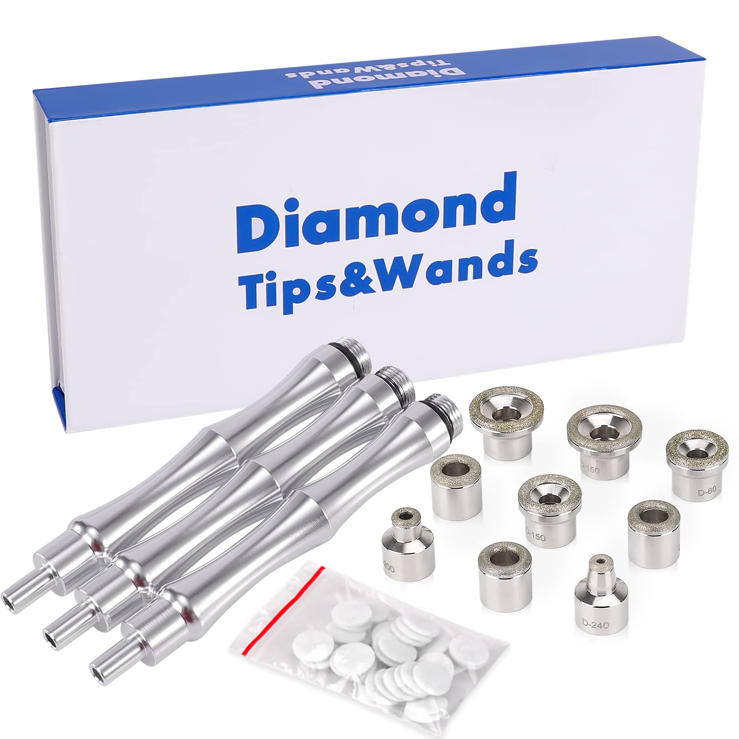 Yofuly Professional Diamond Facial Machine & Exfoliation Tips Kit for Skin Rejuvenation - At-Home Spa Treatment & Anti-Aging Skincare