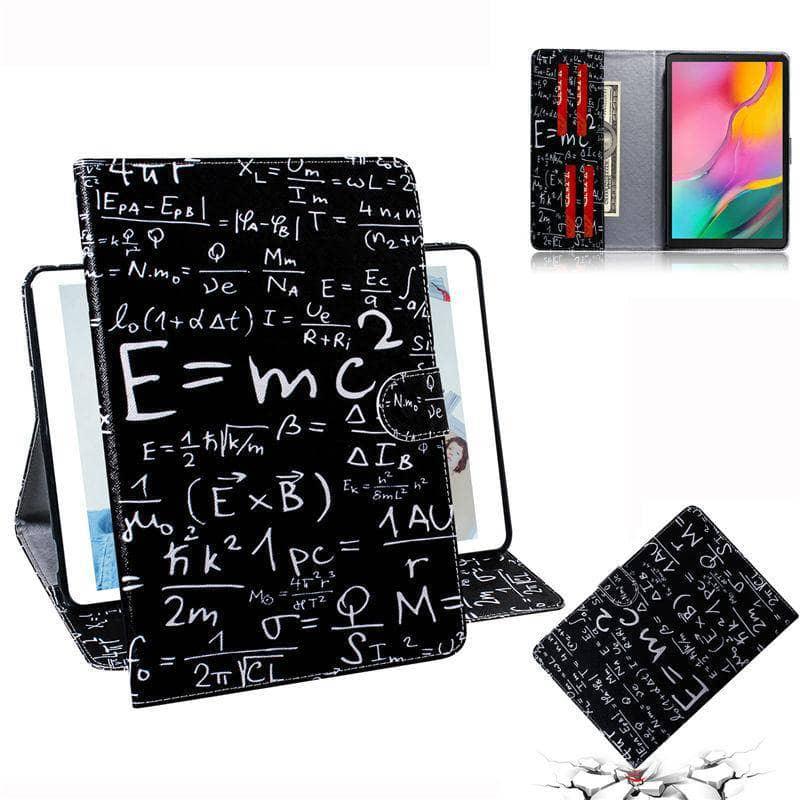 Durable Tiger Pattern Case for Samsung Galaxy Tab A 10.1 (2019) T510 T515 - Protective Tablet Stand Cover for Work, Travel & Home Use