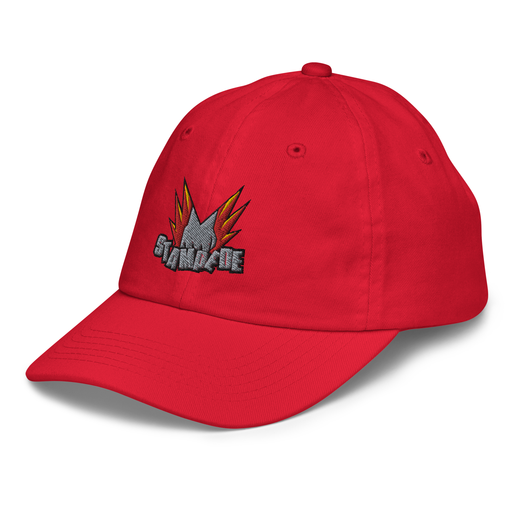Zoo Jitsu Fighters Stampede Youth Baseball Cap - Adjustable & Stylish Animal Print Hat for Kids & Teens - Perfect for Sports, Outdoor Adventures & Casual Wear
