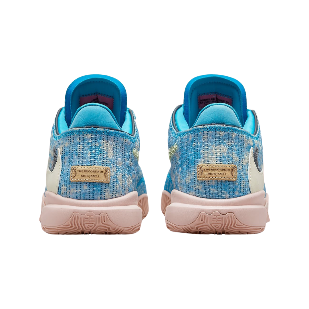 Nike LeBron XX All Star Edition Basketball Shoes - Blue Lightning & Coconut Milk Colorway | High-Performance Hoops for Men, Perfect for NBA Games & Streetwear Fashion