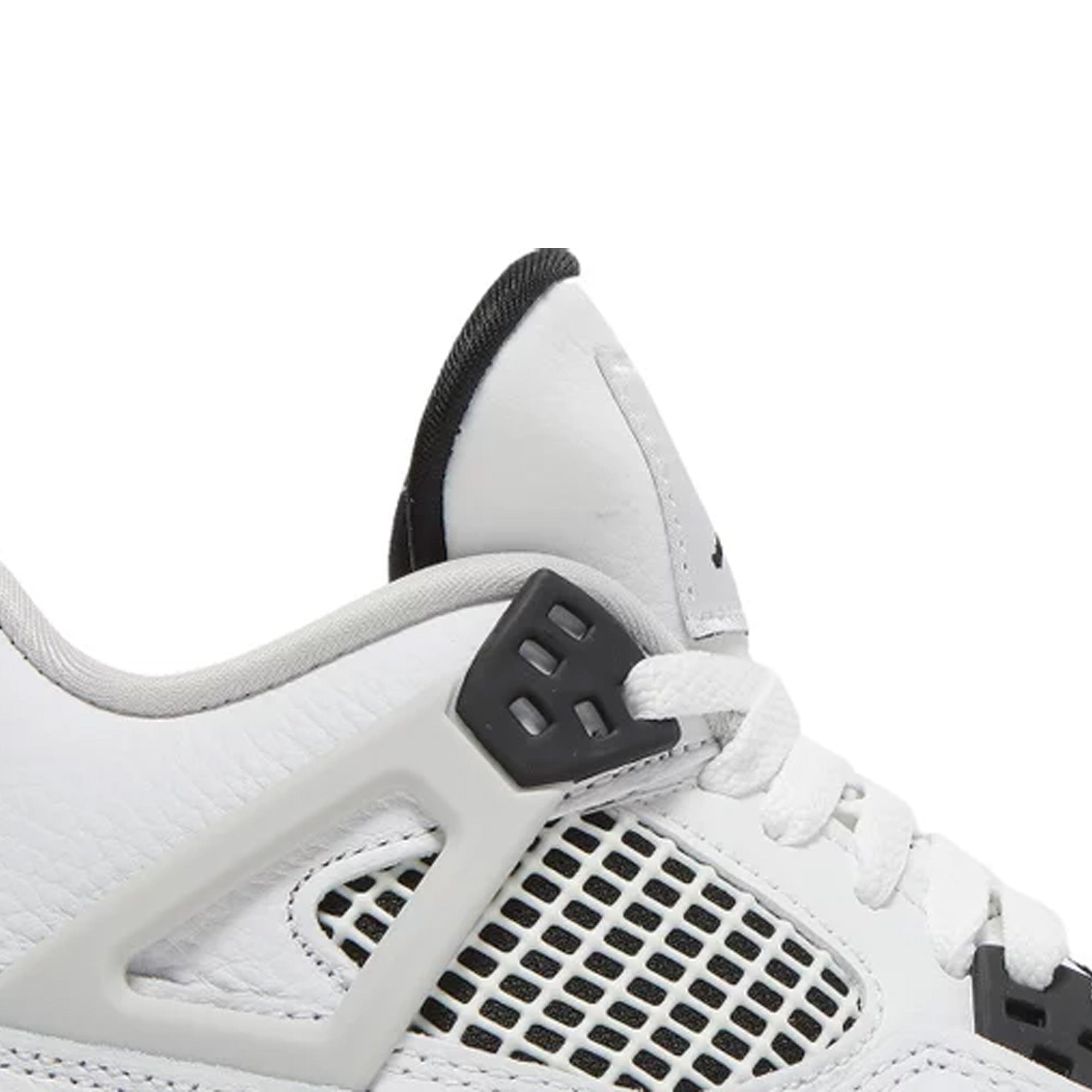 Air Jordan 4 Retro 'Military Black' GS Sneakers (2022) - Men's/Women's Basketball Shoes for Casual Wear & Street Style